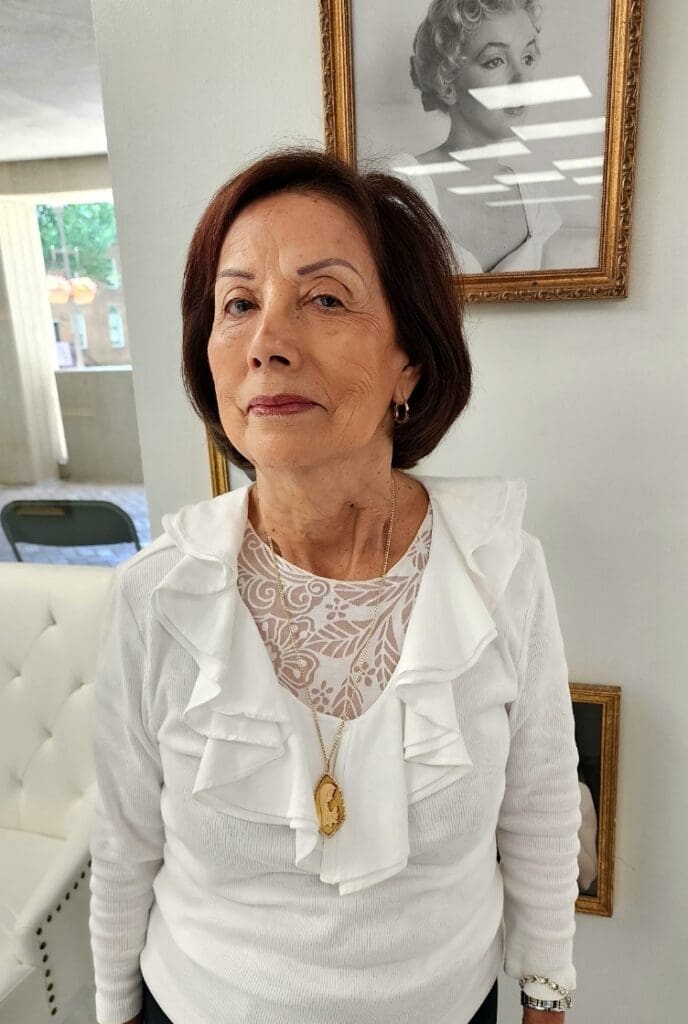 Editorial hair transformations by certified stylists specializing in color correction and dimensional highlights