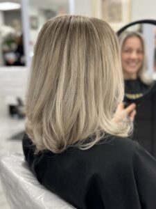 blonde balayage hair color